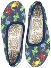 Beck Schl&auml;ppchen Dinos Gymnastikschuh (f&uuml;r Sport, Kita, Schule und Zuhause)...