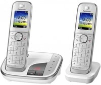 Panasonic KX-TGJ322GW Festnetztelefon (Mobilteile: 2)