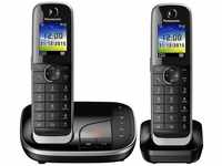 Panasonic KX-TGJ 322 GB Schnurloses DECT-Telefon (mit Anrufbeantworter, 2....