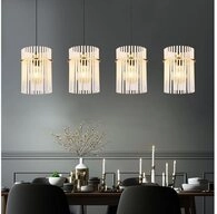 GLOBO LIGHTING Pendelleuchte, Leuchtmittel nicht inklusive, Pendellampe