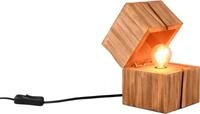 TRIO Leuchten Schreibtischlampe TREASURE, Deko Tischleuchte Schatzkiste inkl...