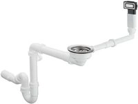 hansgrohe Einbausp&uuml;le hansgrohe D14-10 Manuelle Ab- und &Uuml;berlaufgarnitur f&uuml;r
