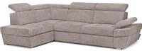 KONSIMO&reg; Ecksofa RATLO Ecksofa, mit Bettfunktion und Bettkasten,verstellbare