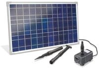 esotec Bachlaufpumpe WaterFall 25/1600 Solar Bachlaufpumpenset 1600l/h, 25Wp...