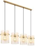 GLOBO LIGHTING LED Pendelleuchte, Dimmfunktion, LED wechselbar, warmwei&szlig;,