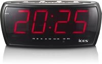 Lenco Radiowecker ICR-230-1 Design Uhrenradio, gro&szlig;es LED-Display,...