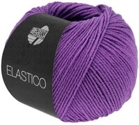 LANA GROSSA ELASTICO H&auml;kelwolle, 160 m (extraweiches Baumwollgarn mit leichtem