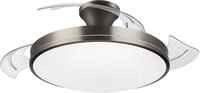 Philips Deckenleuchte Atlas LED 28W+35W, 2700-5500K, Nickel, Fernbedienung, Infrarot