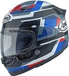 Arai Motorradhelm Quantic Abstract Helm, vorbereitet f&uuml;r Kommunikationssystem