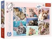 Trefl Puzzle Katzenwelt (Kinderpuzzle), 199 Puzzleteile