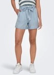 ONLY Jeansshorts Bea (1-tlg) Drapiert/gerafft