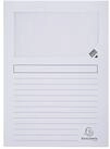 EXACOMPTA Organisationsmappe Exacompta Fenstermappe Forever so 25 weiss