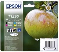 Epson Tintenpatrone Epson T1811 schwarz (10 St&uuml;ck) Nachf&uuml;lltinte (x)