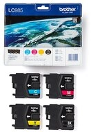Brother LC-985VALBPDR Tintenpatrone (Set, Original Druckerpatronen, schwarz,...