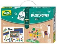 SIMM Spielwaren Styropor-Teil LENA Bastelkoffer blau 400 Teile