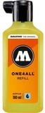 MOLOTOW F&uuml;llhalter Nachf&uuml;lltinte One4All f&uuml;r Permanentmarker 180ml neongelb