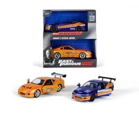 JADA Modellauto Jada Fast & Furious Twin Pack 1:32 Wave 3/2 Modellauto