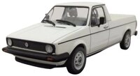 Solido Modellauto VW Caddy Pick Up 1990 wei&szlig;, Ma&szlig;stab 1:43