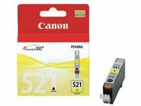 Canon CLI-521Y Tintenpatrone (Original Druckerpatrone, gelb)
