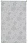Rollo Gardinia EasyFix Rollo bestickt silber 75 x 150 cm, GARDINIA