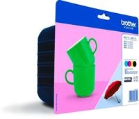 Brother 4 Druckerpatronen Tinte LC-227 XL BK LC-225 C / M / Y Multipack...