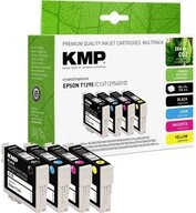 KMP 1 Tinten-Set E125V ERSETZT 1295 BK/C/M/Y Tintenpatrone (4 Farben) bunt