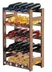 PROREGAL&reg; Weinregal PINOTWINE, HxBxT 38x43x25cm, 12 Flaschen, Natur unbehandelt