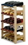 PROREGAL&reg; Weinregal PINOTWINE, HxBxT 38x43x25cm, 12 Flaschen, Natur...