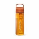 LifeStraw Trinkflasche Go Series mit Wasserfilter, Verschluss mit Silikonmundst&uuml;ck,