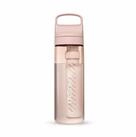 LifeStraw Trinkflasche Go Series mit Wasserfilter, Verschluss mit Silikonmundst&uuml;ck,
