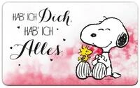 United Labels&reg; Fr&uuml;hst&uuml;cksbrett Peanuts Snoopy - Hab ich Dich hab ich Alles,