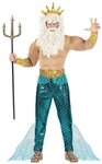 Widmann S.r.l. Kost&uuml;m Neptun-Kost&uuml;m f&uuml;r Herren Poseidon-Kost&uuml;m f&uuml;r Karneval