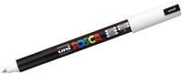 uni-ball Filzstift Fasermaler Uni Posca PC-1MR 0,7 wei&szlig;