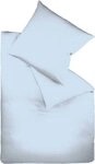 fleuresse Bettw&auml;sche Colours, 100% Baumwolle, 3 teilig, Uni-Mako-Satin, superweich,