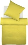 fleuresse Bettw&auml;sche Colours, 100% Baumwolle, 3 teilig, Uni-Mako-Satin,...
