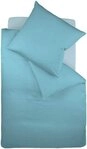 fleuresse Bettw&auml;sche Colours, 100% Baumwolle, 3 teilig, Uni-Mako-Satin, superweich,