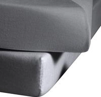 fleuresse Betttuch Colours, Mako-Satin, Gummizug: ohne, (1 St&uuml;ck), offenes...