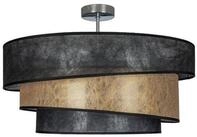Lindby Deckenleuchten Ayvira, Schwarz IP20, 3 x 60 W