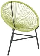 vidaXL Gartenstuhl, Acapulco-Gartenstuhl Poly Rattan Gr&uuml;n