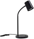 Lindby Schreibtischlampe Radka, Kunststoff Schwarz IP20, 1 x 10 W LED