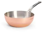 de Buyer Sauteuse De Buyer KONISCHE SAUTEUSE/SCHMORPFANNE INOCUIVRE &Oslash;20CM
