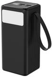 Platinet PMPB5020 Powerbank 50000 mAh (3,7 V), 50000 mAh mit PD 20W und Taschenlampe