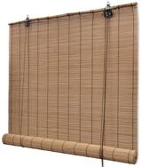 Rollo, vidaXL, Bambusrollo 80x220 cm Braun