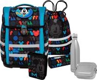 McNeill Schulranzen Perfecto, Disney, Mickey Mouse (Set, 5-tlg), inkl.