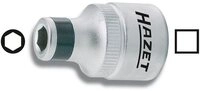 HAZET Steckschl&uuml;ssel Hazet 2250-2 2250-2 Bit-Adapter 1/4 Zoll Antrieb 3/8" (10...