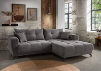 Myhomelando Ecksofa Cord Renegade L-Form, Elektrofunktion, 246 x 177 cm, Cord Ecksofa
