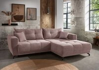 Myhomelando Ecksofa Cord Renegade L-Form, Elektrofunktion, 246 x 177 cm, Cord Ecksofa