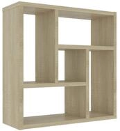 vidaXL Wandregal NA Wandregal Sonoma Eiche 45,1x16x45,1 cm Spanplatte