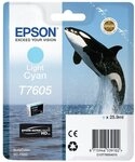 Epson Tintenpatrone T7605 light Cyan (25,9ml) Tintenpatrone