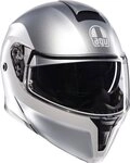 AGV Motorradhelm Streetmodular Levico Klapphelm, Integriertes Sonnenvisier grau...